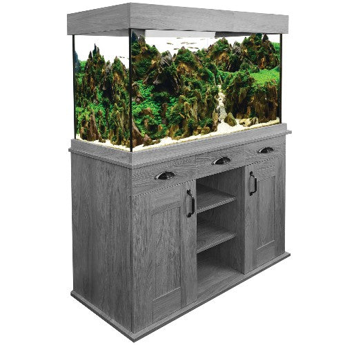 Ensemble Aquarium équipé Shaker Fluval de 252 L (66,5 gal US) et meuble en chêne gris Online Sale