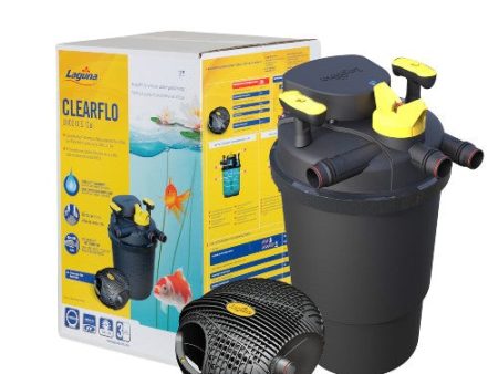 Système complet ClearFlo 1000 Laguna avec pompe, filtre et stérilisateur UV-C, pour bassins jusqu’à 3 000 L (1 000 gal US) Online