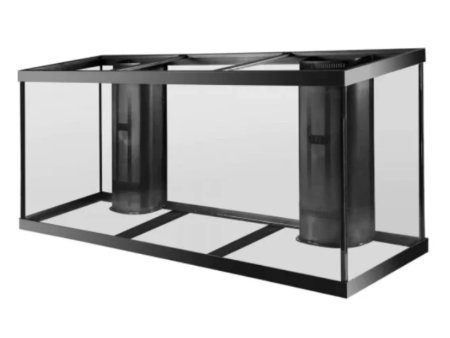 Aquarium pré-percé - avec 2 Overflows noirs - 125 gal Online Hot Sale