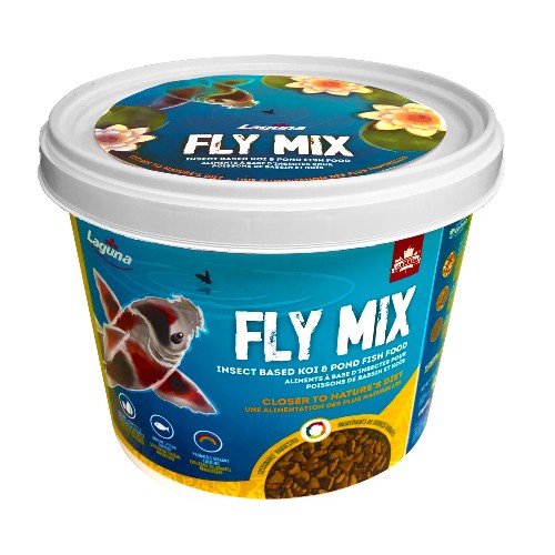 Aliments à base Fly Mix Laguna pour possions de bassin et koïs Cheap