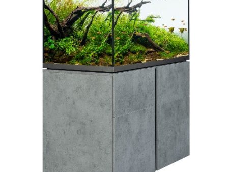 Ensemble Aquarium équipé Siena Fluval 332 L (88 gal US) et meuble gris béton Online Sale