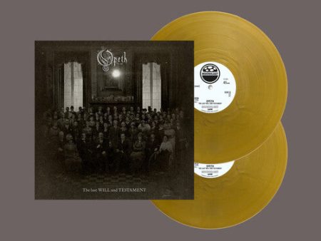 Opeth - The Last Will And Testament 2LP (Gold Vinyl) Online Hot Sale