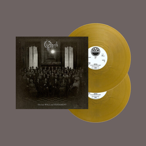 Opeth - The Last Will And Testament 2LP (Gold Vinyl) Online Hot Sale