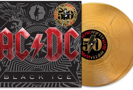 AC DC - Black Ice 2LP (50th Anniversary, Gold vinyl) Sale