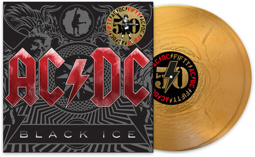 AC DC - Black Ice 2LP (50th Anniversary, Gold vinyl) Sale