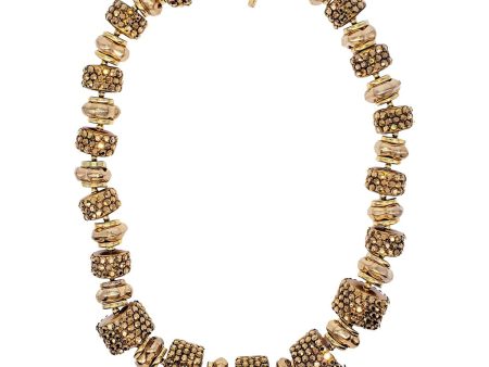 Vintage Gold Nugget Necklace Hot on Sale