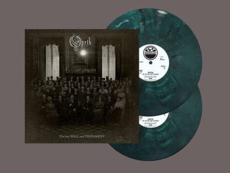 Opeth - The Last Will And Testament 2LP ( Rough Seas  Blue Green Marble Vinyl) Fashion