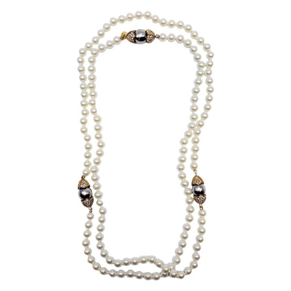 Vintage Multi-Pearl Necklace Online Sale