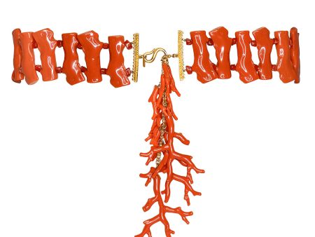 Vintage Gold Coral Belt Online