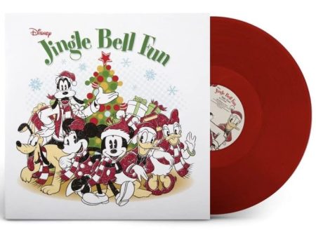 Various Artists - Disney Jingle Bell Fun LP (Limited Edition, Translucent Red Vinyl, Collectible Poster) For Discount