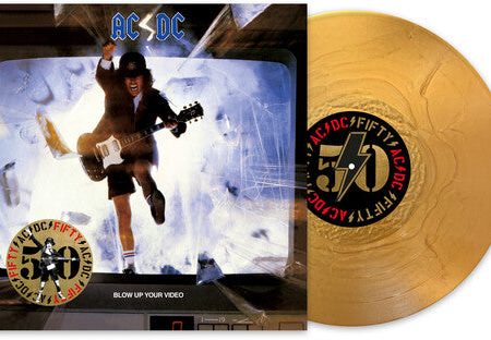 AC CD - Blow Up Your Video LP (50th Anniversary, Gold vinyl) Discount