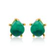 Aqua Nugget Clip Earrings Hot on Sale