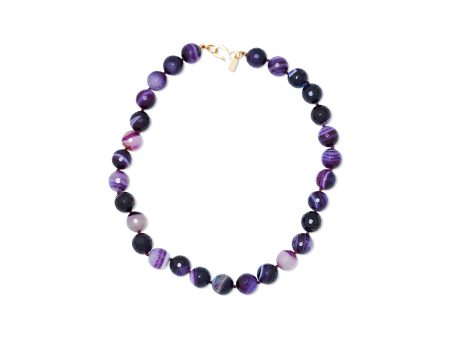 Amethyst Glow Necklace on Sale