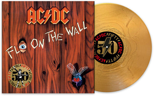 AC DC - Fly On The Wall LP (50th Anniversary, Gold vinyl) Cheap