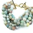 Amazonite Beaded Toggle Bracelet For Discount