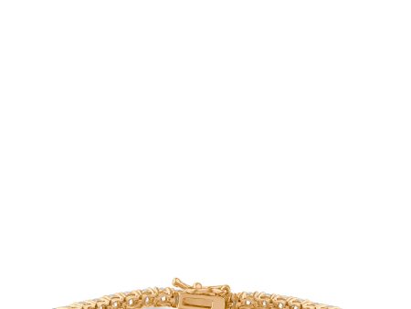 Cubic Zirconia & Gold Plated Tennis Bracelet Online