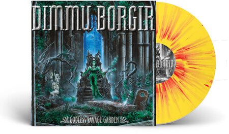 Dimmu Borgir - Godless Savage Garden 12  EP (Yellow w  Orange & Red Splatter Vinyl) Sale