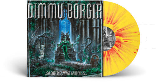 Dimmu Borgir - Godless Savage Garden 12  EP (Yellow w  Orange & Red Splatter Vinyl) Sale