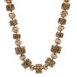 Vintage Gold Nugget Necklace Hot on Sale