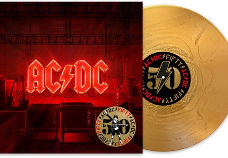 AC DC - Power Up LP (50th Anniversary, Gold vinyl) Online now