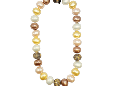 Vintage Multicolored Pearl Necklace Online