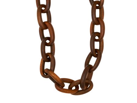 Wooden Link Necklace Discount