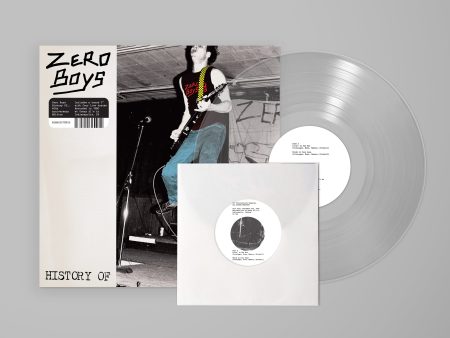 Zero Boys - History of LP + 7-Inch (40th Anniversary - Clear Vinyl) Cheap