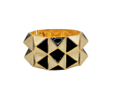 Vintage Black & White Pyramid Cuff Online Sale