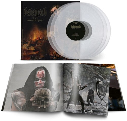 Behemoth - XXX Years Ov Blasphemy 3LP (Clear Vinyl) Online Sale