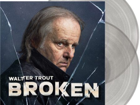 Walter Trout - Broken LP (Transparent Vinyl) Online now