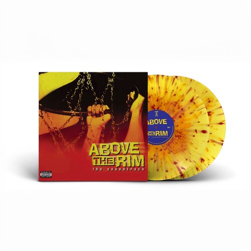 Above The Rim (Various Artists) - Soundtrack LP (Yellow With Red Splatter Vinyl) Online Sale