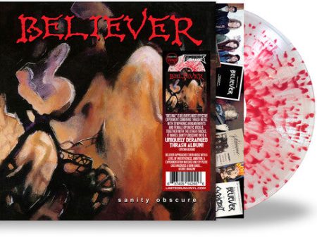 Believer - Sanity Obscure LP (Red Splatter Vinyl) For Sale