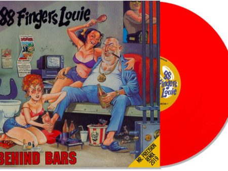 88 Fingers Louie - Behind Bars: Remixed & Remastered LP (Red Vinyl) Online Hot Sale