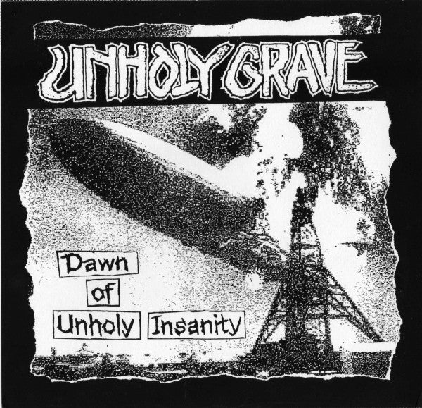 Unholy Grave   Neon Hole - Dawn Of Unholy Insanity   Cement Garden Split 7-inch Supply