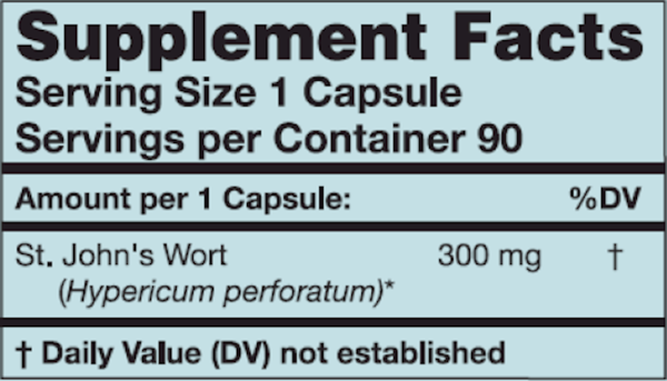 St. John s Wort 90 caps Supply