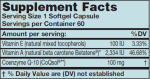 CoQ10 100 mg 60 gels Hot on Sale