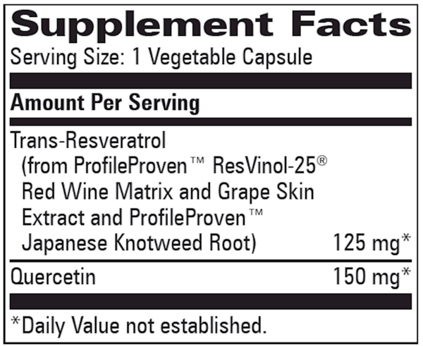 Trans Resveratrol w Quercetin For Cheap