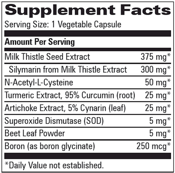 Milk Thistle Complex 60 vcaps Hot on Sale