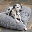 Bamboo Drying Cushion Cover in Gun Metal by Lords & Labradors Sale