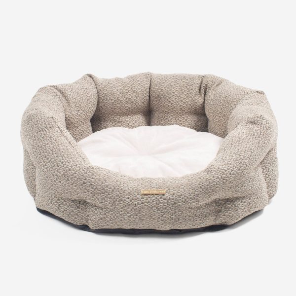 Essentials Herdwick Oval Bed in Pebble by Lords & Labradors Sale