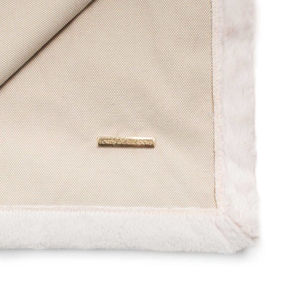 Essentials Twill Blanket in Linen by Lords & Labradors For Sale