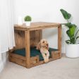 Wooden Broadsand Open Dog Crate by Lords & Labradors on Sale