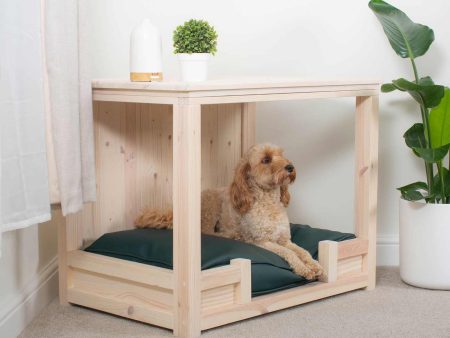 Wooden Salcombe Open Dog Crate by Lords & Labradors on Sale