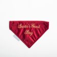 Santa s Good Boy  Bandana in Velvet by Lords & Labradors For Discount