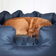 High Wall Bed With Removable Covers in Rhino Tough Pacific Faux Leather by Lords & Labradors Online Sale