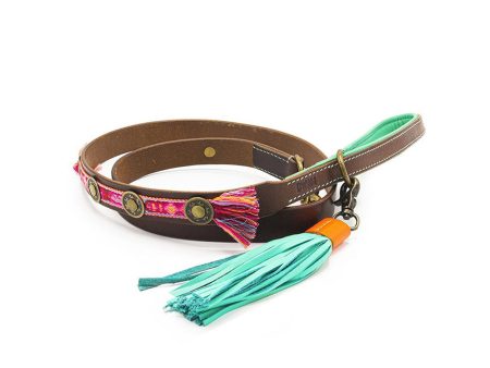 Boho Rosa Dog Lead by DWAM Online Sale