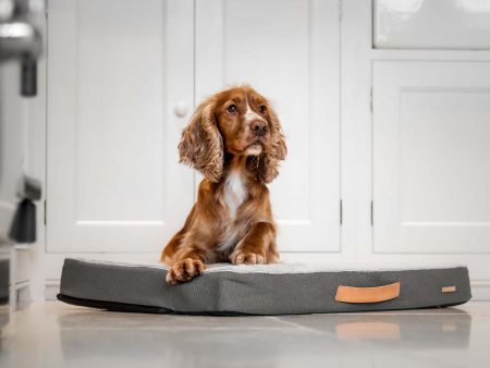 Essentials Twill Orthopaedic Mattress in Slate by Lords & Labradors Online now