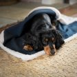 Essentials Twill Blanket in Denim by Lords & Labradors on Sale