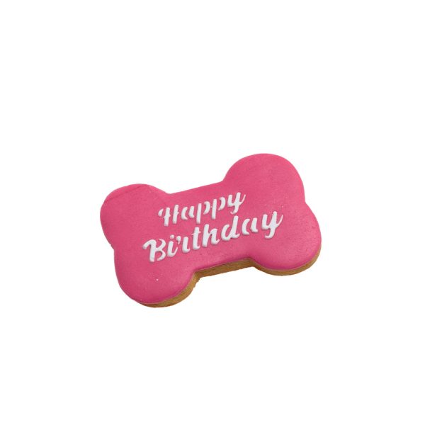 La Dolce Vita Happy Birthday Bone Biscuit on Sale