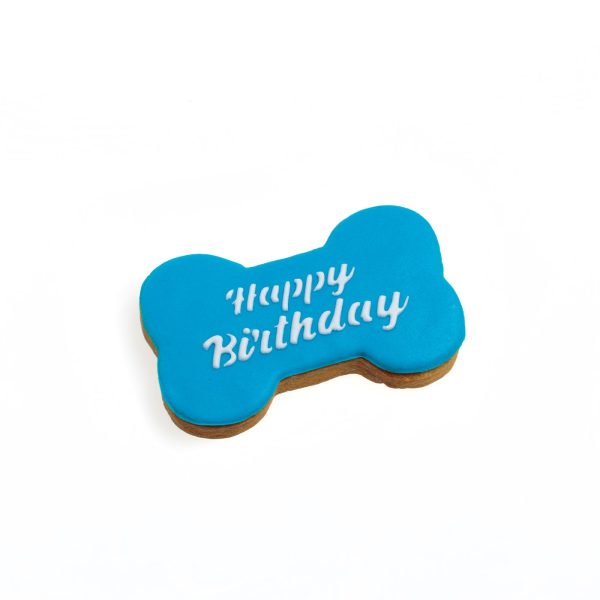 La Dolce Vita Happy Birthday Bone Biscuit on Sale